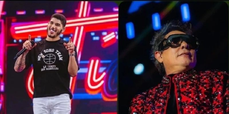 Zé Vaqueiro e Calcinha Preta - Fotomontagem 