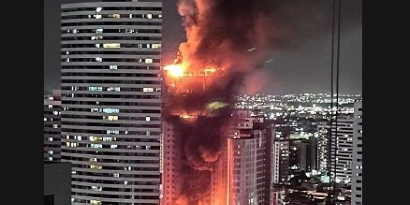 Incêndio em Recife - Reprodução