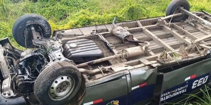 Problema mecânico teria causado acidente - Redes sociais