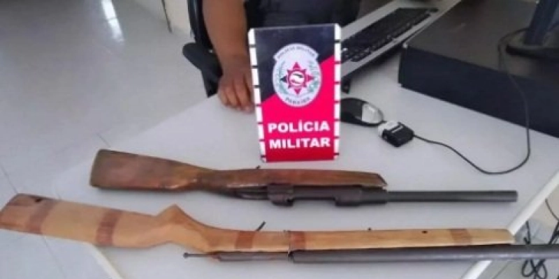 Armas apreendidas - 13bpm.pmpb