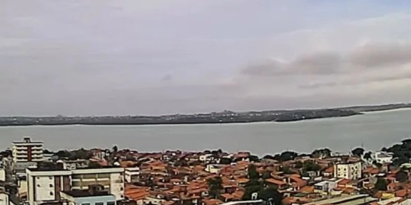 Céu amanhece parcialmente encoberto em São Luís nesta sexta-feira (10) - Reprodução