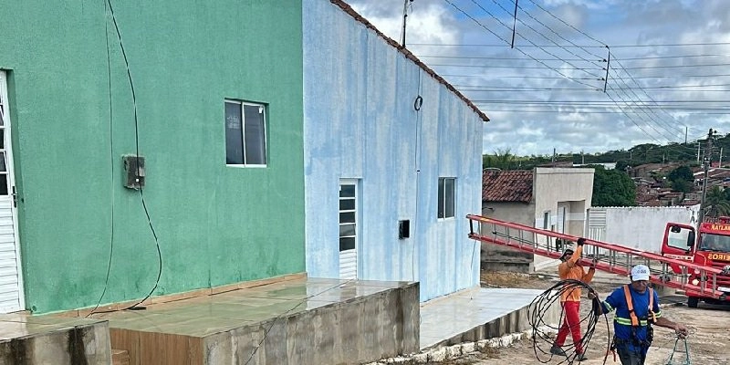 Casas construídas - Reprodução 