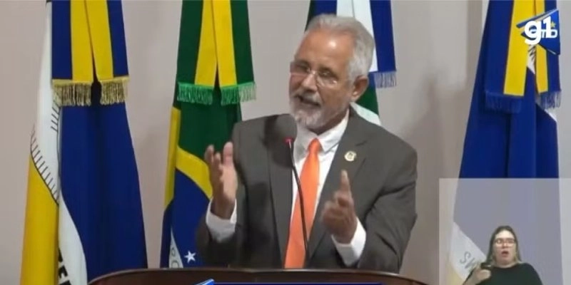 Declaração foi feita em discurso na Câmara de Vereadores de Dourados. - Reprodução