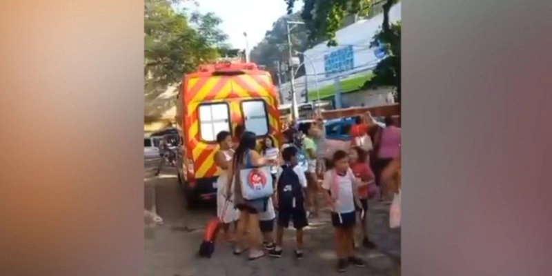 Professora, identificada como Cristiani Bispo, foi presa em flagrante após cometer racismo contra uma criança de 8 anos. - Lorhane Sampaio / arquivo pessoal