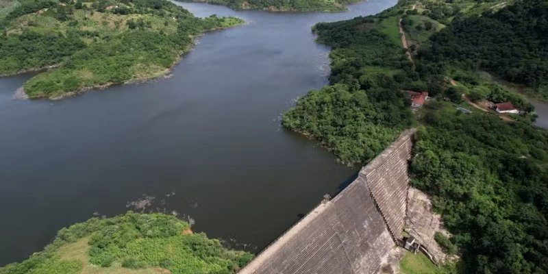 Segundo AESA, Nova Camará hoje está com um pouco mais de 8 milhões de metros cúbicos de água, o que corresponde a cerca de 30% da capacidade tota - Reprodução/TV Cabo Branco