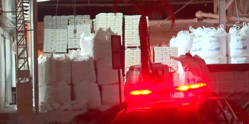 Homem morre após ser soterrado por serragem em um silo no Paraná - Tony Mattoso/RPC