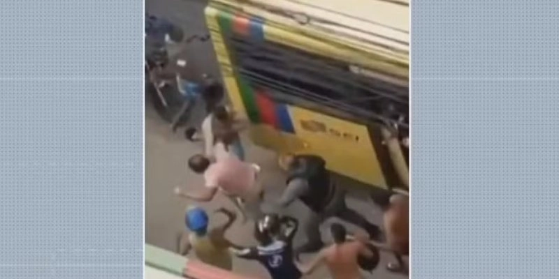 PM que matou motociclista de aplicativo foi espancado após o crime - Reprodução/TV Globo