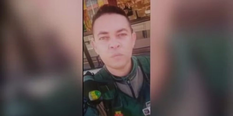 Cabo da Polícia Militar é assassinado em Fortaleza. - Redes sociais/Reprodução