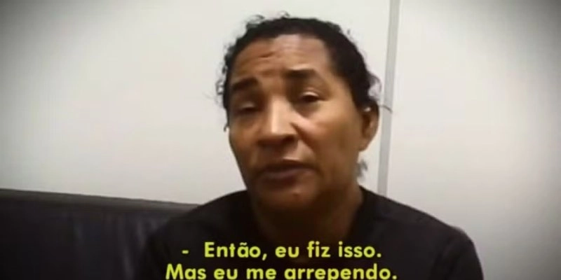 Maria dos Aflitos foi presa por matar vizinha envenenada com café - Reprodução/TV Globo