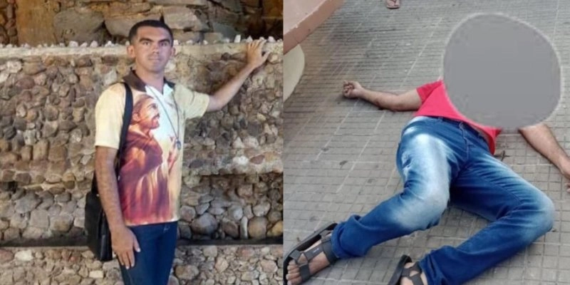 José Daniel de Souza Júnior, foi morto a tiros, em Aguiar - Reprodução