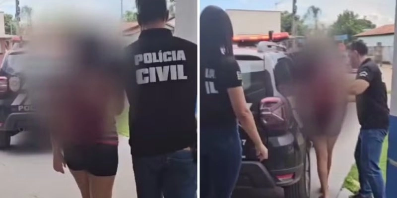 Adolescente, de 16 anos, foi internada no último sábado (29), em Uruaçu, em Goiás - Reprodução/TV Anhanguera