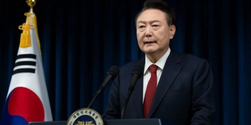 Yoon Suk-yeol - EFE/EPA/Gabinete Presidencial da Coreia do Sul