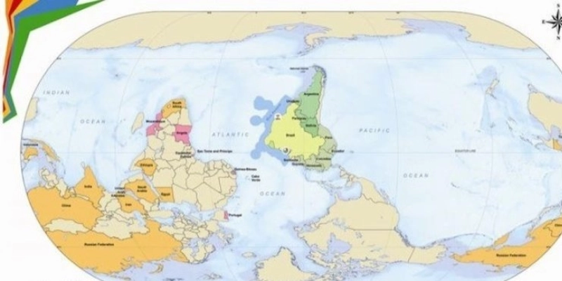 Modelo destaca BRICS, Mercosul, países lusófonos e reforça protagonismo brasileiro no cenário geopolítico de 2025. - Divulgação