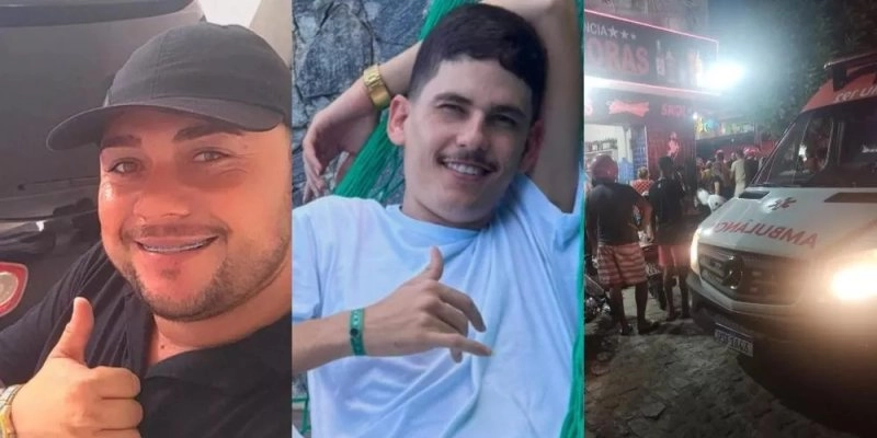 As vítimas fatais foram identificadas como Danilo Alves e Ygor Thales - Reprodução