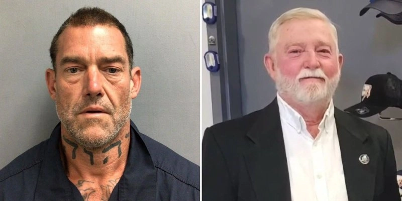 Adam Christopher e o pastor Bil - Facebook