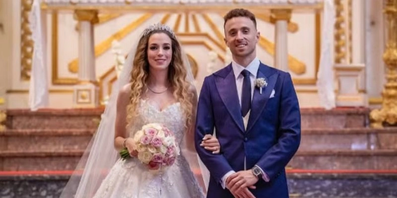 Diogo Jota com a mulher, Rute Cardoso - Instagram