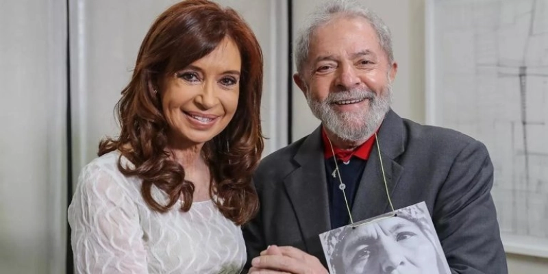 O presidente Lula e a ex-presidente da Argentina Cristina Kirchner - Ricardo Stuckert