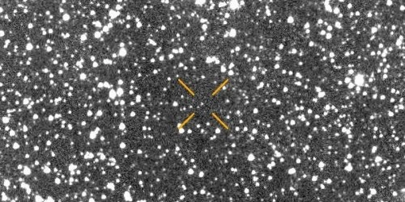 Esta animação mostra observações do Cometa 3I/ATLAS quando foi descoberto em 1º de julho de 2025. - ATLAS/Universidade do Havaí/NASA.