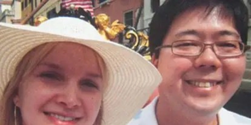 Elize matsunaga e o marido Marcos Matsunaga - Arquivo Pessoal