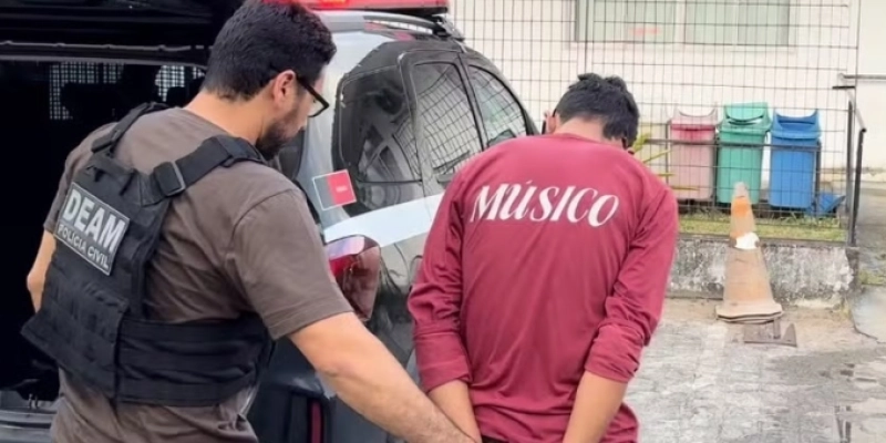 Homem é preso suspeito de estupro de vulnerável após engravidar duas irmãs adolescentes em Santa Rita, na PB - Reprodução / TV Cabo Branco