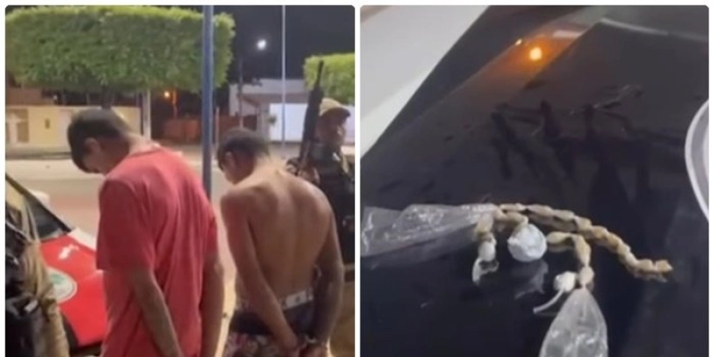 Polícia prende membro de facção e apreende drogas em Piancó - Polícia Militar