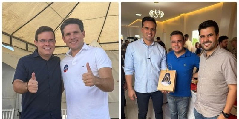 Com o anúncio, o cenário político de Coremas passa a refletir de forma mais direta a disputa estadual. - Reprodução