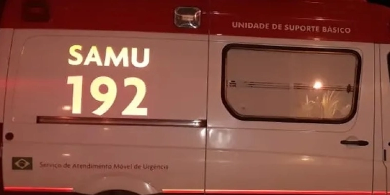 Viatura do Samu - Reprodução