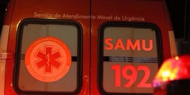 Viatura do Samu - Reprodução