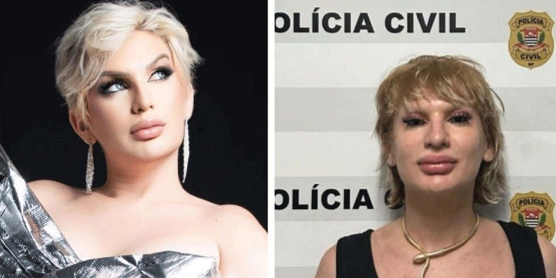 Influenciadora trans Romagaga é presa após confusão em hotel de São Paulo - eprodução/Arquivo pessoal/Polícia Civil