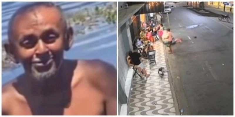 Cícero Jorge Pereira Silva, sofreu traumatismo craniano após ser empurrado - Reprodução