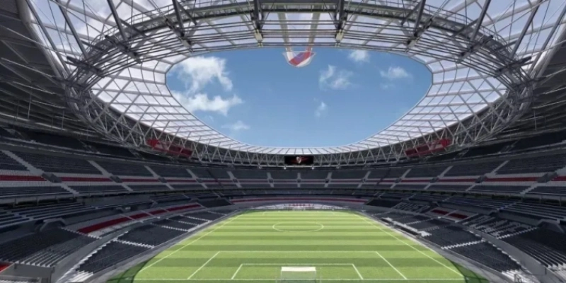 Projeto 3D do novo Monumental - Divulgação/River Plate