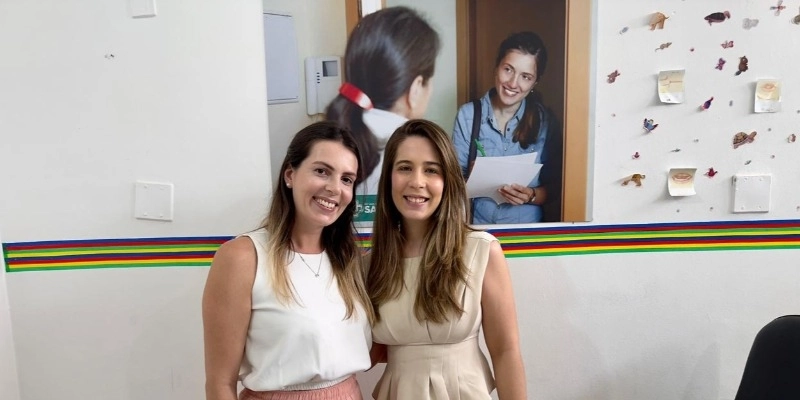 Enfermeira Geysa e médica Maria Hercília Ramalho - Divulgação 