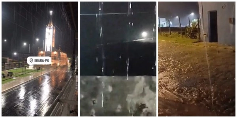 Chuva no Vale do Piancó - Redes Sociais