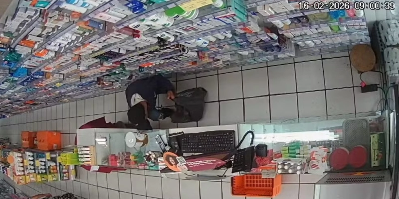 Homem é preso após cometer 9 furtos em uma mesma farmácia em Campina Grande - Reprodução/TV Paraíba