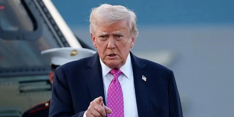 Donald Trump, presidente dos EUA, - Reprodução