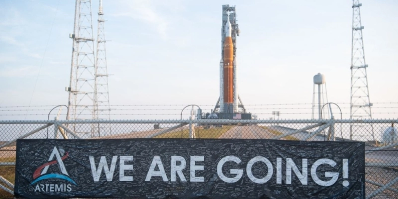 Nasa marca lançamento da missão Artemis II para abril - NASA/Joel Kowsky