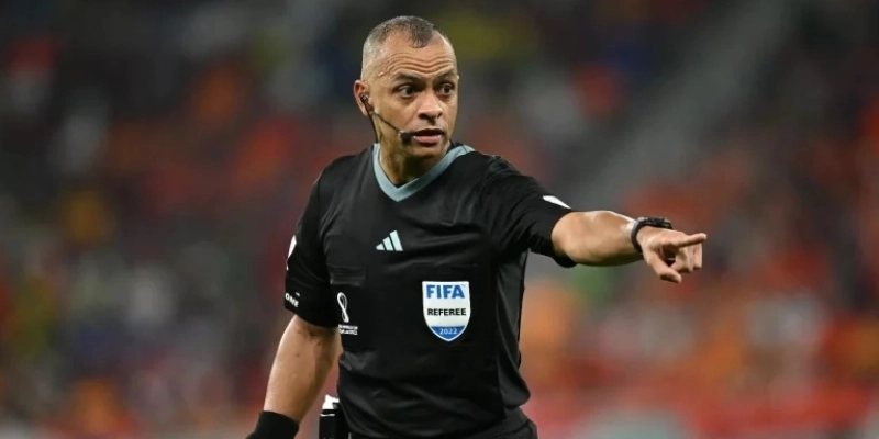 Árbitro Wilton Pereira Sampaio - Getty Images