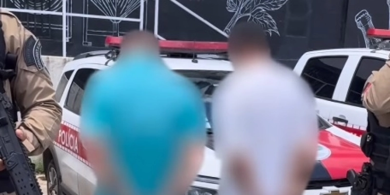Polícia Militar prende dois homens por homicídio em Conceição - Polícia Militar