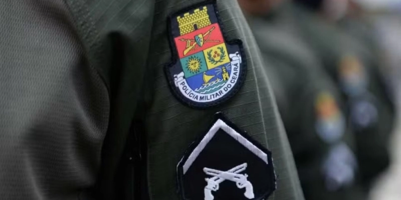 Policial militar foi preso após abandonar serviço e tentar matar casal a tiros em Parambu, no interior do Ceará - Polícia Militar/ Divulgação