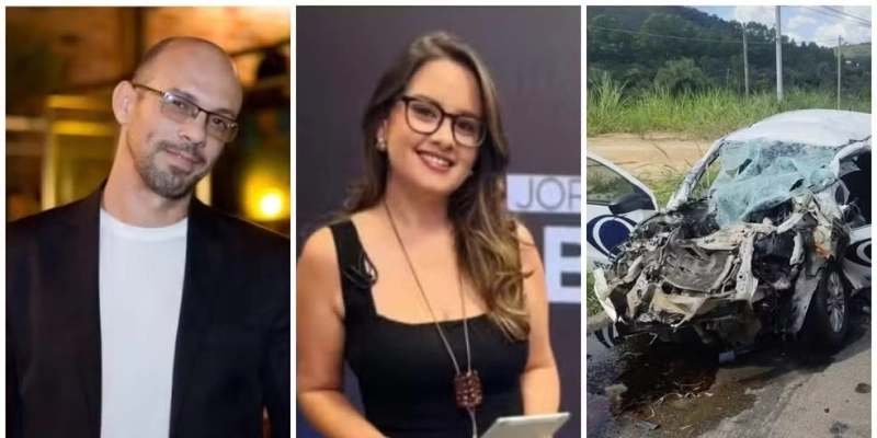 Cinegrafista da Band Minas morre e repórter fica ferida em acidente na BR-381 - Reprodução