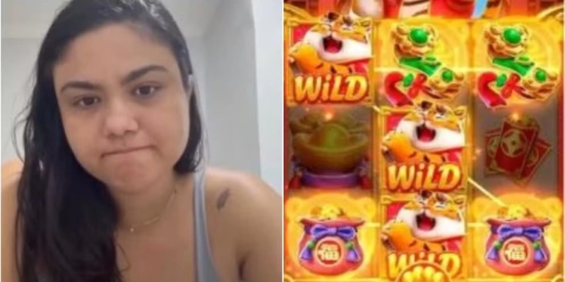 A extensionista de cílios Assíria Macêdo, de 29 anos, está em busca de emprego para quitar as dívidas que contraiu por vício em jogos online - Reprodução/ Instagram