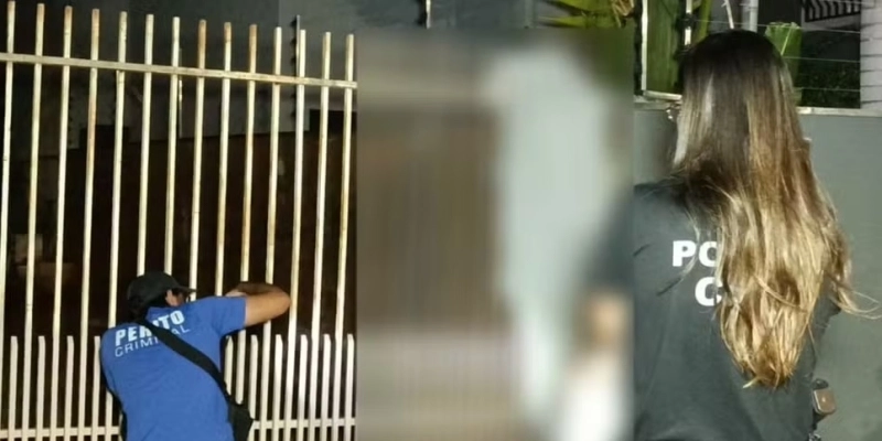 Homem de 56 anos escorregou e prendeu cabeça em portão - Cedida/Osvaldo Duarte Ramos