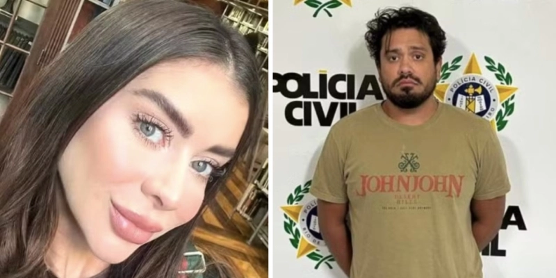 Ana Luiza Mateus e Endreo - Reprodução