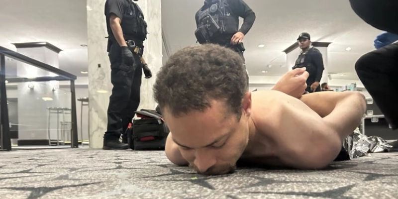 Suspeito foi identificado como um homem de 31 anos da Califórnia - Reprodução: TruthSocial