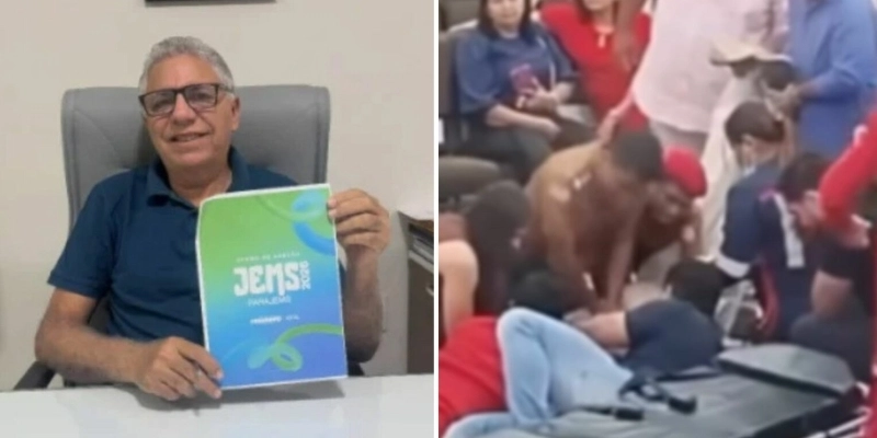 Ademar Magalhães, prefeito de Vitorino Freire - Reprodução