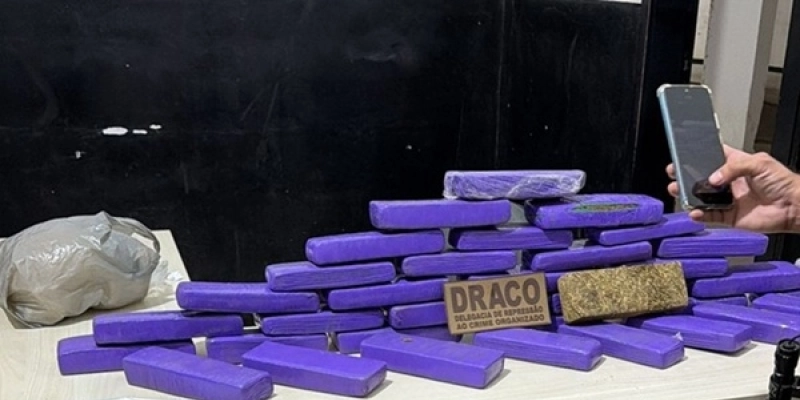 Droga apreendida - Divulgação/PCPB