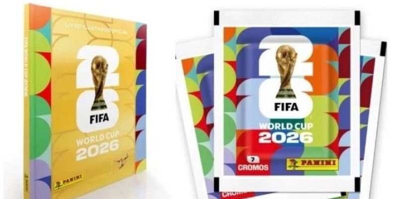 Álbum copa 2026 - Divulgação - Editora Panini
