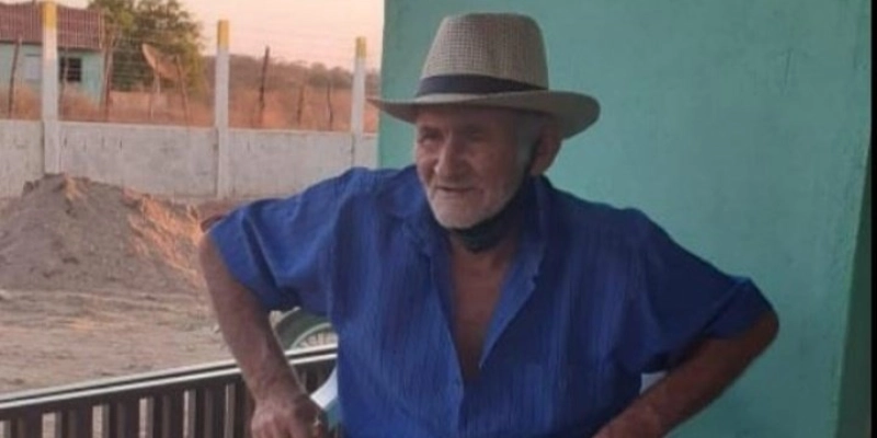Vítima foi identificada como Francisco Teixeira dos Santos, de 74 anos - Redes Sociais