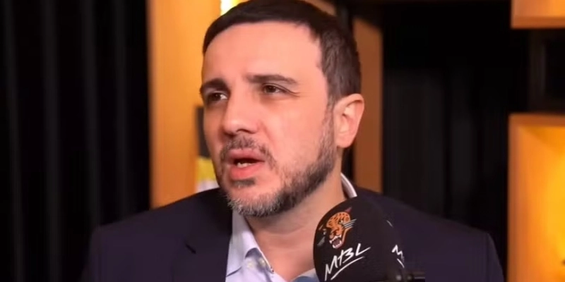 Renan Santos, pré-candidato à presidência pelo partido Missão, do qual ele é um dos fundadores - Reprodução/YouTube