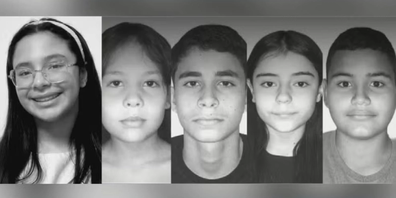 Estudantes morrem em acidente entre van escolar e caminhão, na GO-518 - Reprodução/TV Anhanguera